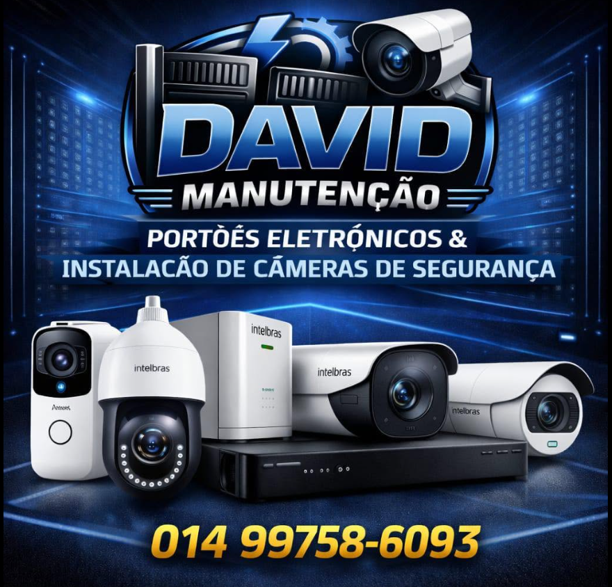 David manutenção de portões eletrônicos David manutenção de portões eletrônicos