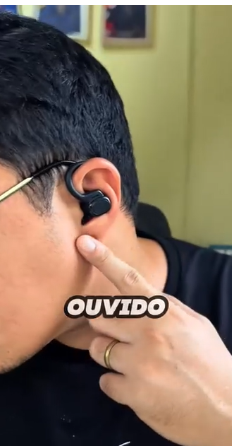 Fone de Ouvido Bluetooth 5.3 Tws Sem Fio Esportivo