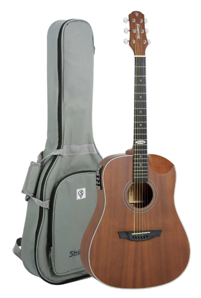 Violão Strinberg Folk Elétrico Sd201hc Half Cutaway + Capa