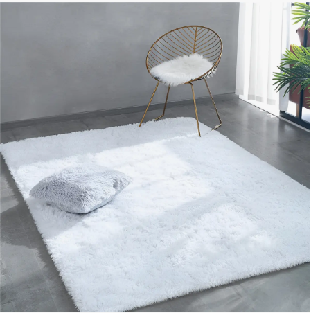Tapete 2x1,5 Sala Peludo Quarto Cores Variadas