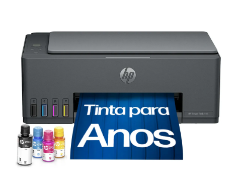 Impressora Multifuncional HP Smart Tank 584 - Preta